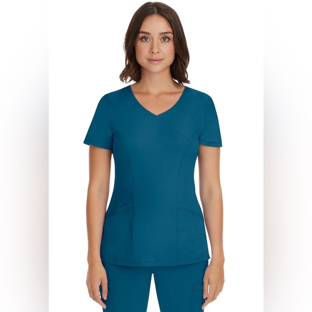 Healing Hands Teal Scrub Set